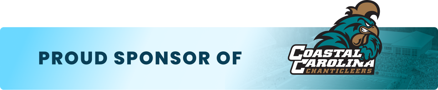 Proud Sponsor of Coastal Carolina